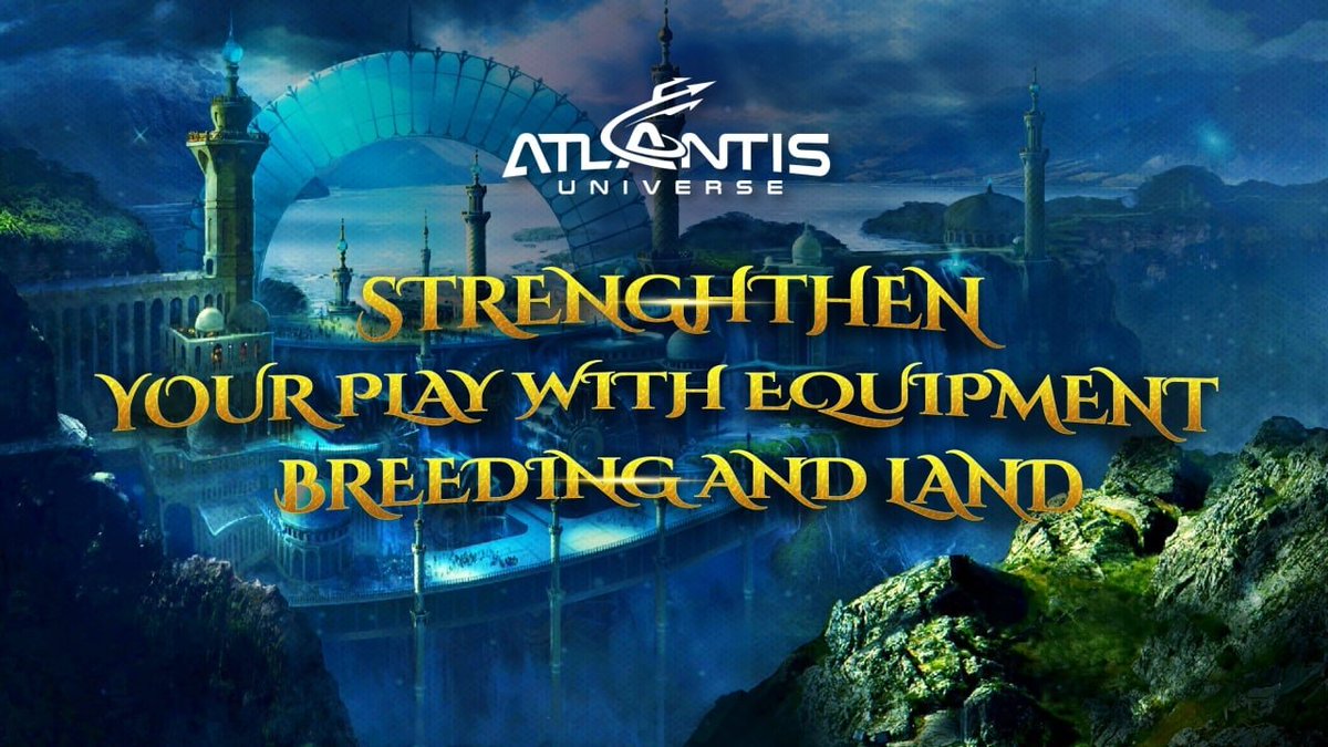 atlantis_TW's tweet photo. Explore amazing gameplays in #Atlantis: Equipment, breeding and land 🔥🔥

👉 Details here: https://t.co/AvkPcqq6qh

#TAU #Atlantis #Metaverse #NFTs #Gamefi https://t.co/yQi93cI6Pi