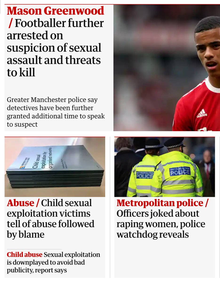 Just a really grim trio of stories that together shed light on the interlocking systems of misogyny in relationships, policing, and the courts.