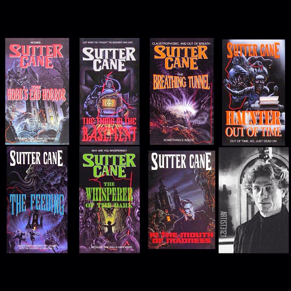 R. J. Crowther Jr. on Twitter: "@Y3ll0wZlgN I'd love to see a bunch of our current luminaries write a series of Sutter Cane Presents type pulp novels with '80s-style covers. @