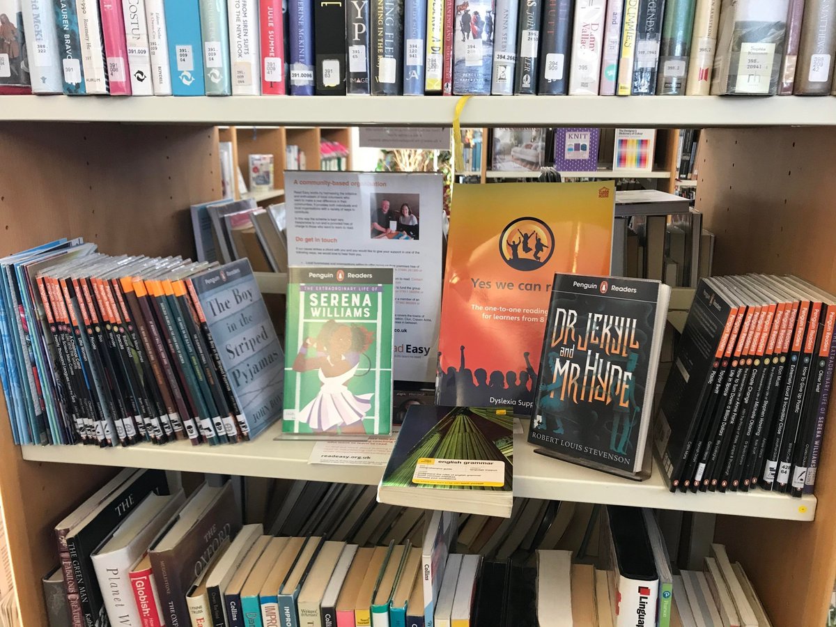 LudlowLibrary's tweet image. If you&apos;ve been inspired by @jayblades_ of @TheRepairShop fame learning to read aged 51 then we have lots of adult reading scheme books here to borrow. Wide selection of titles, fuss free, friendly support from our staff! #jayblades #jaybladeslearningtoreadat51