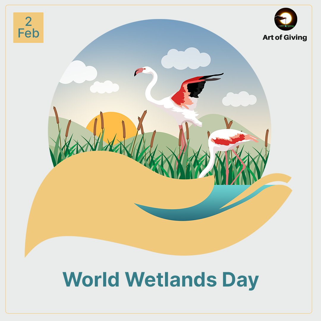 #WorldWetlandsDay2022 #ActForWetlands
#Wetlands in the world become the most threatened #ecosystem. Let’s act for its conservation for our own good.
#WetlandsActionforPeopleandNature