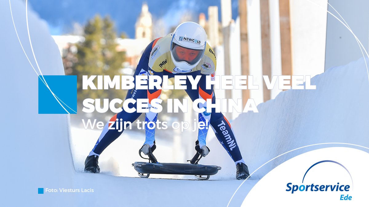 Onze Edese trots Kimberley Bos ontdekte het bobsleeën bij de SAM School Olympiade van Sportservice Ede in 2009. Nu strijdt ze voor goud bij Skeleton bij de OS.

Hoe door het ontdekken van een sport de top kan worden bereikt.

Kimberley ga er voor in China. We zijn trots op je!