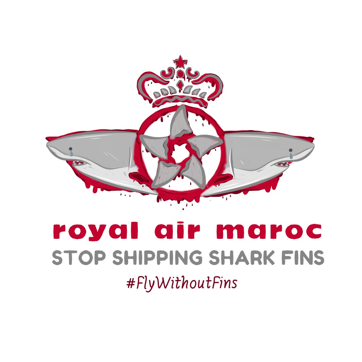 Pls RT: Hey <a href="/RAM_Maroc/">Royal Air Maroc</a>! When will you STOP shipping #shark fin? The public deserves to know. Here's our petition to your King to STOP this cruel &amp; unsustainable mess: bit.ly/34eoD6J
#SaveSharks
#BanSharkFin
#ESG
#CSR
#FlyWithoutFins
@LeilaRBenali