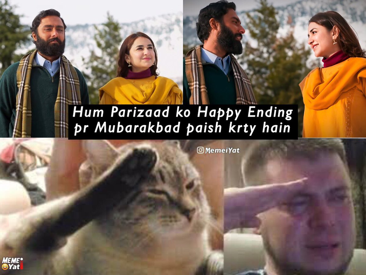 MemeiYat's tweet photo. First hero to survive till end 😂😂
#Parizaad #YumnaZaidi https://t.co/cSAPkppWZZ