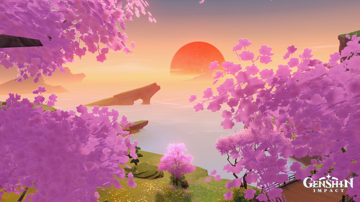 monabIoom's tweet photo. I was playing genshin with gf on ft and she asked me to be her valentine under the moon and looking at this heart shaped island then we watched the sunrise together isn’t that gay as fuck https://t.co/Z3HDcBcpgL
