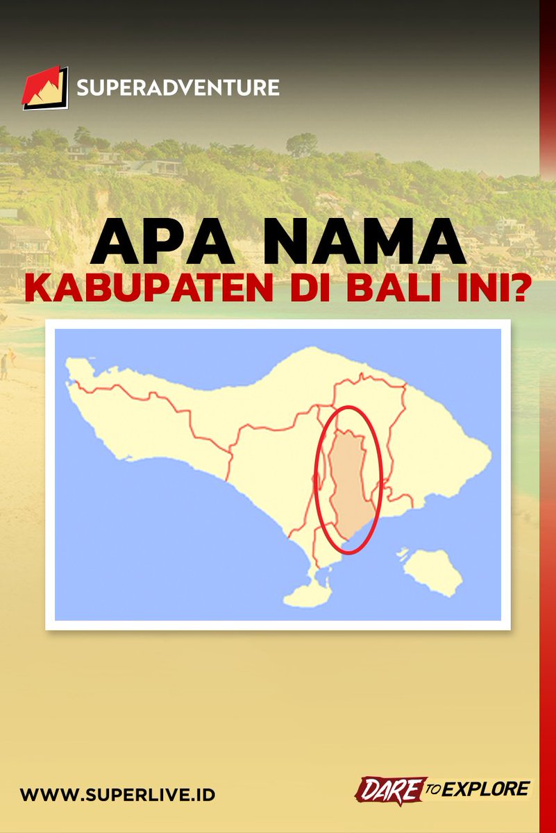 Mau dapet saldo Go-Pay Rp500 ribu untuk 5 pemenang? Jawab pertanyaan di gambar! Reply jawaban lo, mention juga 3 temen dan ajak mereka untuk ikutan juga. Kasih hashtag #SuperLive, #SuperAdventure, #DareToExplore, #SuperAdventureQuiz dan #IDare juga ya, Superfriends. Good luck!