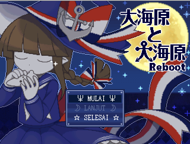 44Shiyon's tweet photo. [Game Translate]
Wadanohara and The Great Blue Sea yang dibuat oleh Funamusea (@funamusea ) telah mendapat update Reboot. Sekarang juga sudah diterjemahkan ke Bahasa Indonesia!

Silahkan download game-nya lewat link ini!
https://t.co/ltnTdx9412 https://t.co/UK3KO4nIXN