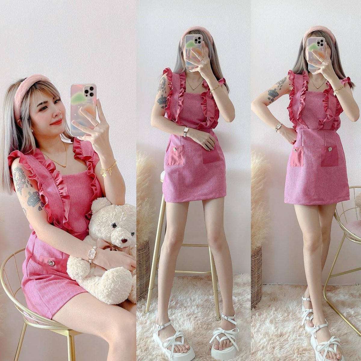 Barbieswink8's tweet photo. 💞📌390฿
 4ลาย
เดรสระบายผ้าทอ ทรงขายดี
อก32-36
เอวฟรีไชร์
สะโพกฟรีไชร์
S M L ใส่ได้
สีตามรูปจ้า
#เสื้อยืด #เสื้อเชิ้ต #เดรสยาว #เดรสแฟชั่น #เสื้อเอี้ยม #เดรสสั้น #เสื้อสไตล์เกาหลี #เสื้อครอป #เสื้อแฟชั่น #เสื้อผ้าแฟชั่นราคาถูก #เสื้อกั๊กไหมพรม #เสื้อไหมพรม https://t.co/A4f9LiCIX3