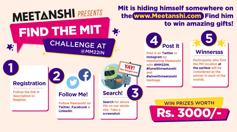 MeetanshiInc's tweet photo. Meetanshi presents hide &amp; seek contest at #MeetMagento2022!😍
 
Find the hidden Mit in our store and stand a chance to win surprising gifts!🎁
 
Excited? Visit https://t.co/BLG83uGtWh to take part!
#Magento #MM22IN https://t.co/jwhN6pDoJ9
