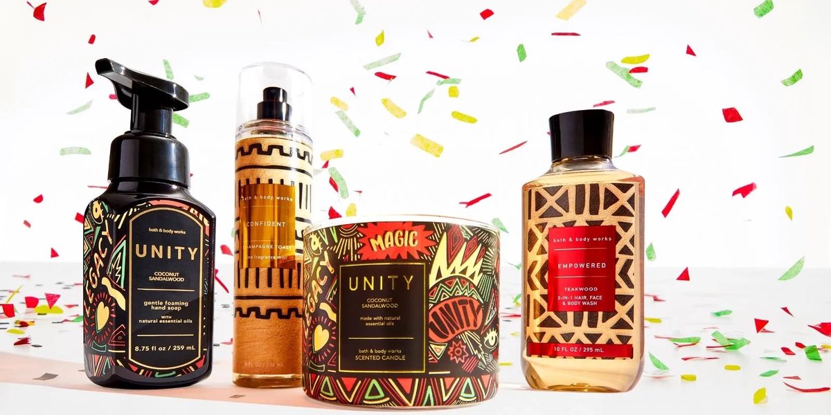 #bathandbodyworks La définition d’un allié performatif:  

1. prendre les mêmes bougies/senteurs
2. changer le packaging pour quelque chose de plus ethnique
3. Faire un don (avec la recette des produits vendus)
4. Souhaiter un joyeux mois de l’histoire des Noirs

And voilà !