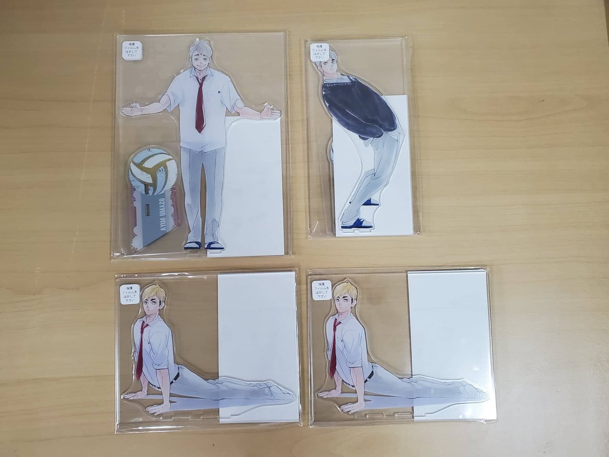 HQAnghel's tweet photo. #HQAngelUpdates
02/02/2022
☀️JP ad arrivals:
Haikyuu MEGA Acrylic Stands
Haikyuu Mochi Vol. 5 W/benefits
Shipment to PH is scheduled at the end of the month. https://t.co/PRVdHAFYnA