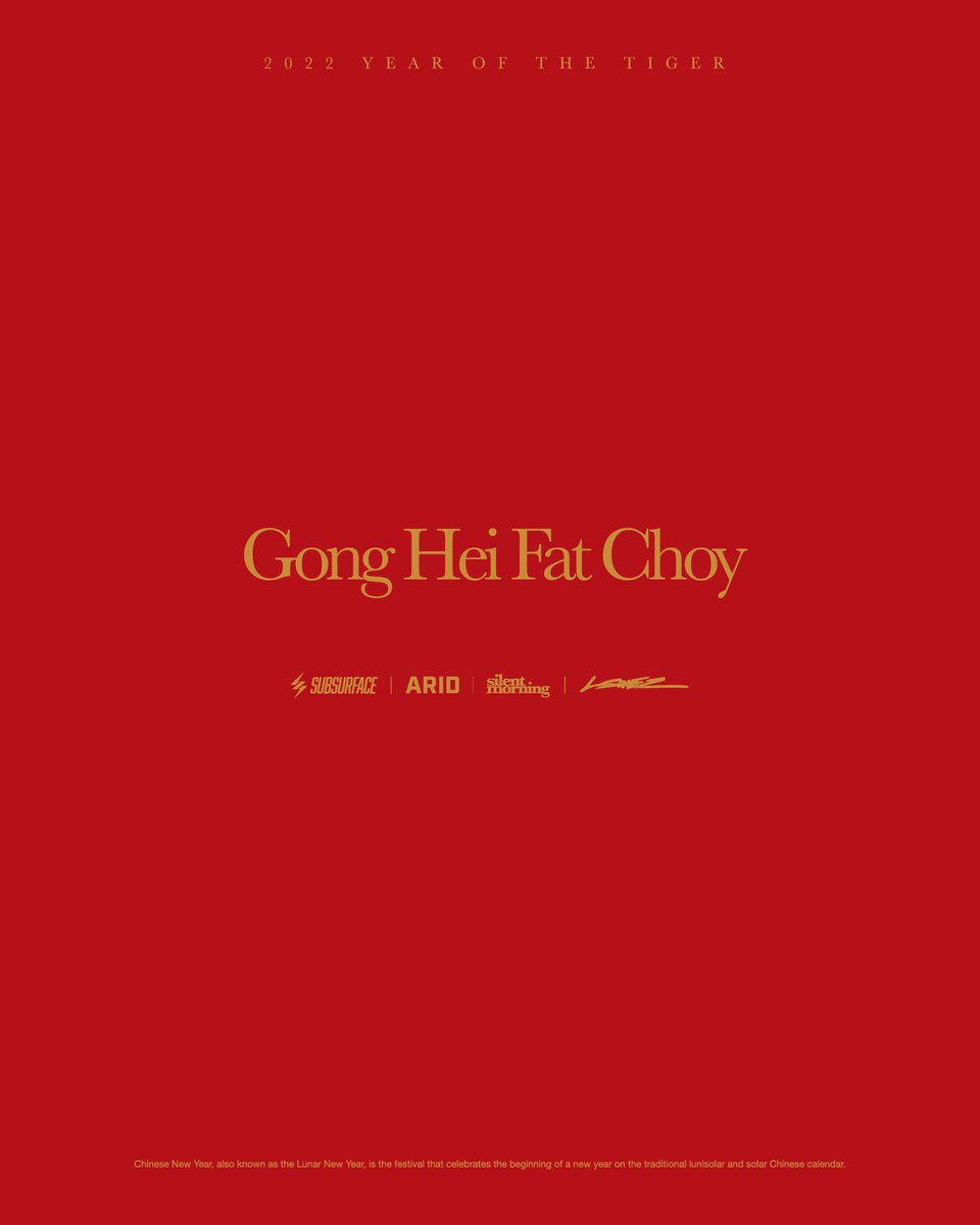 Welcoming the year of the tiger. 

Happy Lunar New Year.

⚡️🐅⚡️