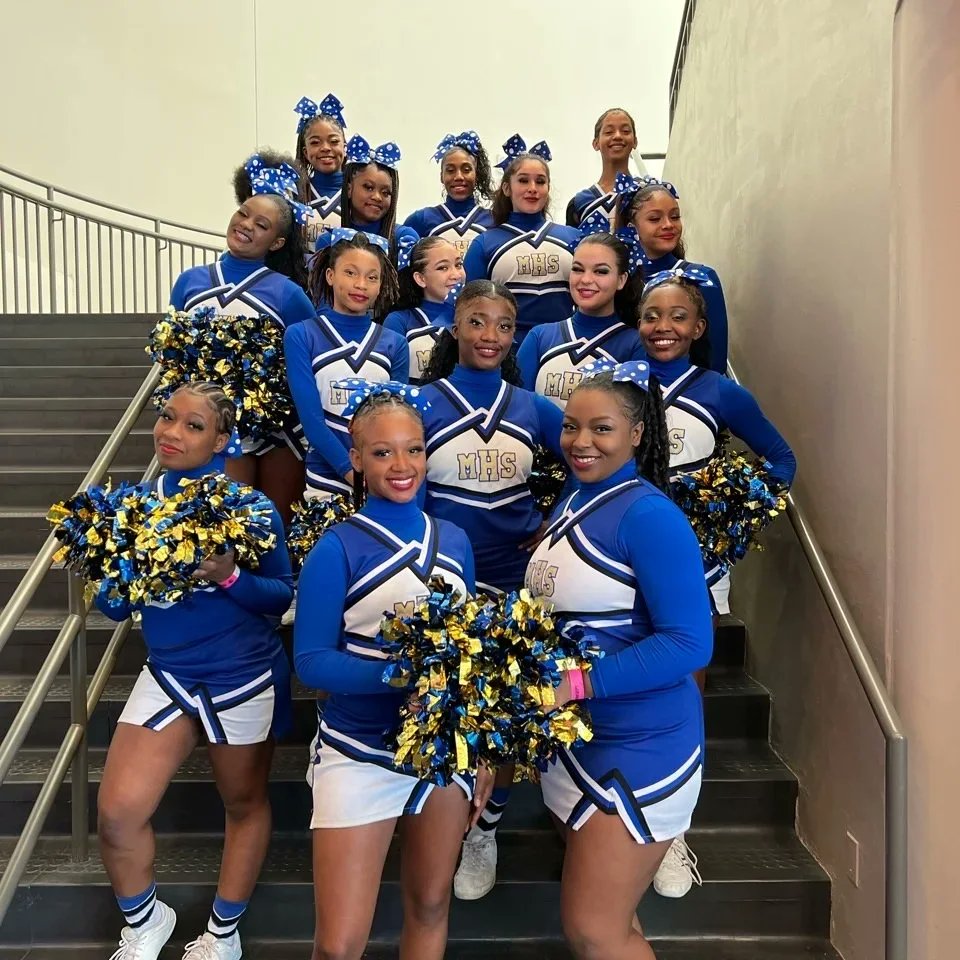 We left everything on the mat. We didn't come home with a trophy, but we got better as a team. This was a history making moment for MHS cheer. We are taking this experience and coming back next year better than before..

#BPND #〽️BLOCK #nosacrificenovictory