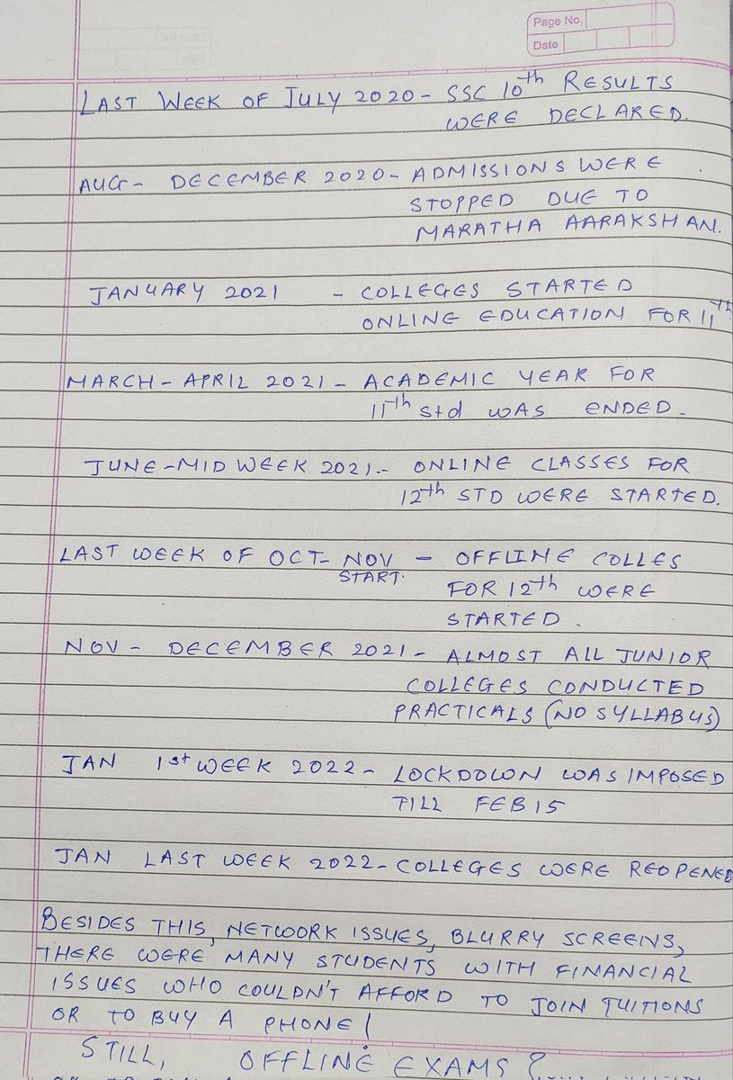 browniesandgin's tweet photo. show this timeline to the officials! 
#cancelboardexams2022
#cancelexams
@anubha1812
@VarshaEGaikwad 
@AUThackeray 
@CMOMaharashtra https://t.co/ZQInOhXKdd