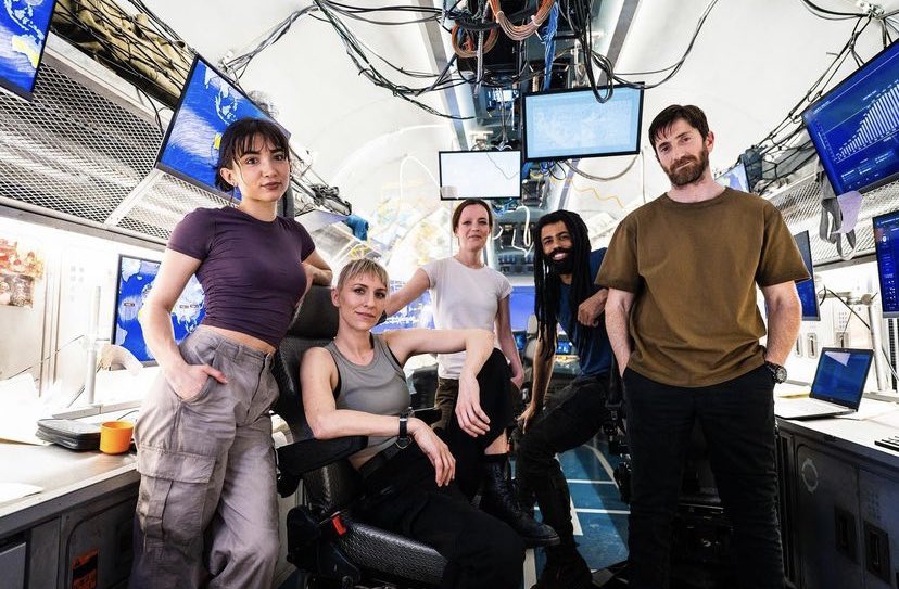 CostaRue's tweet image. the snowpiercer cast &amp;gt;&amp;gt;&amp;gt; 

#rowanblanchard #iddogoldberg #mickeysumner #daveeddiggs #katiemcguinness