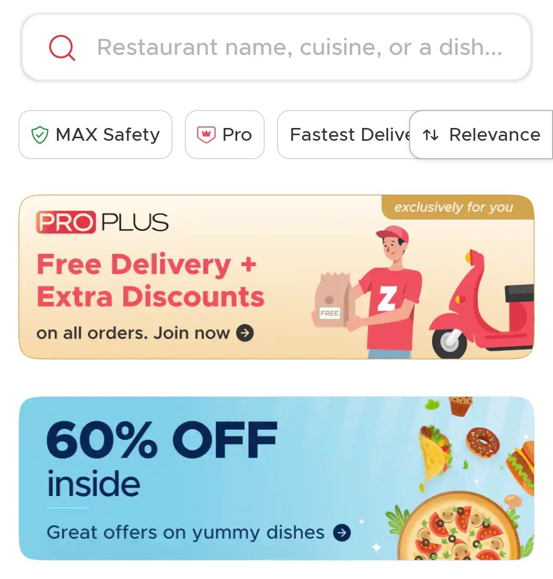 Sumodeora's tweet photo. Downloaded @zomato again to search for a dish availability, found out that I got an exclusive invite to Zomato Pro Plus membership! The deal looks good 😀 #zomatoproplus https://t.co/SYVeLY6xVJ