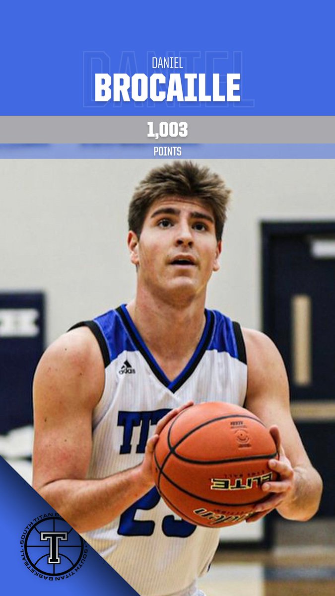 PLSbasketball's tweet photo. Congratulations @DBrocaille 🏀💦
Our newest member to the 1⃣0⃣0⃣0⃣ Point Club!!!
Photo Credit: Sideline Snapshots https://t.co/jClqH834pH