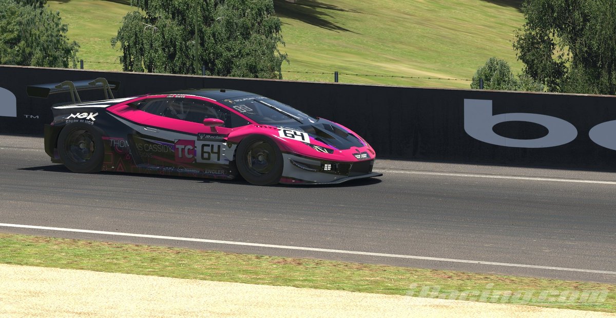 Excited to announce that I'll be doing the iRacing Bathurst 12h with a pal of mine in a couple'a weeks!
And yes, the event will be streamed. Probably.

Thanks to the fantastic <a href="/thomas_designs/">TC Designs</a> for the scheme we'll be starring!