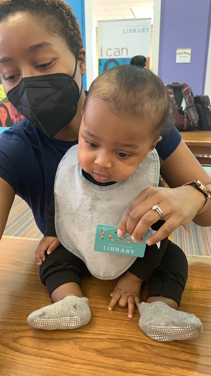 We got my nephew a library card today 🥰
S/n: I did his lil man bun for shits and giggles