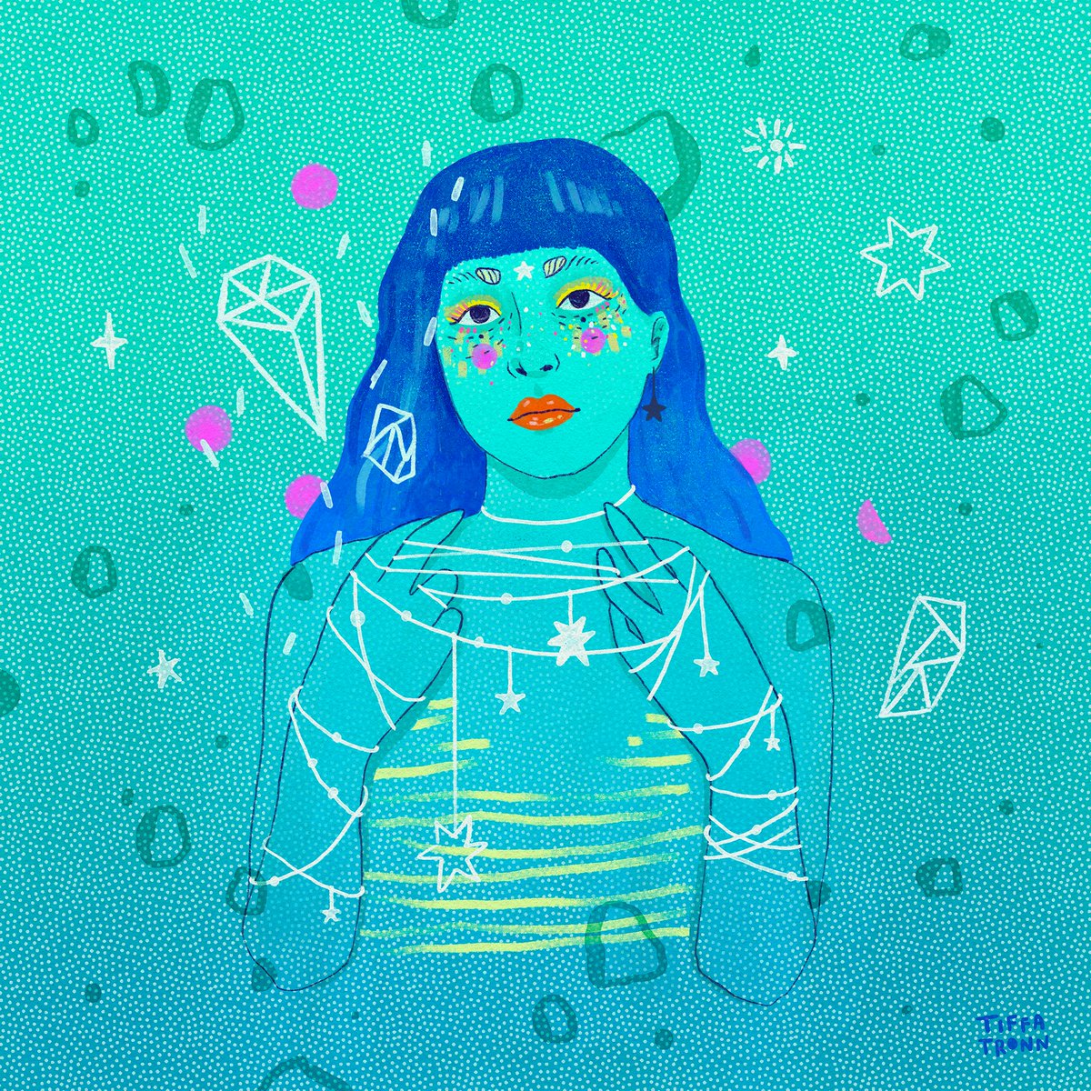 Collected this awesome nft "PASTEL GIRL 002 ✦ Sky" from the super talented <a href="/tiffatronn/">tiffa</a> - love it!!
😍🎨⭐✨