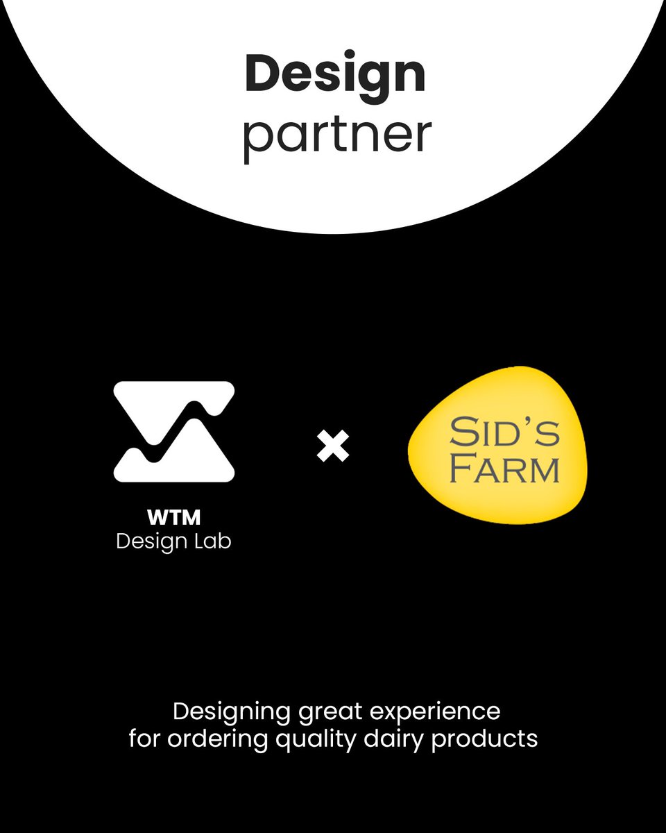 wtmdesignlab's tweet photo. We are excited to announce our partnership with Sid's Farm - Hyderabad-based dairy brand which is on its mission to provide the purest form of milk that has no hormones, no preservatives, no antibiotics.

@sidsfarm @wtmdesignlab 

#design #experience #designpartner #productdesign https://t.co/sayy3GpfkP