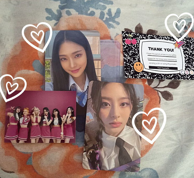 intostayc's tweet photo. #intomails ๐
mail from: @hyunsells
seeun necktie and isa spc came home safely tysm <3
#hyunsales https://t.co/xyYRH0xOca