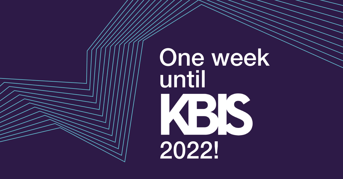 KBIS's tweet photo. We are so excited to reunite the industry - in person - next week in Orlando, FL.  There's still time to register if you haven't already! Click here to get in on the action at KBIS2022: https://t.co/sIqb1TPpn2 https://t.co/IwX9zwoHOF