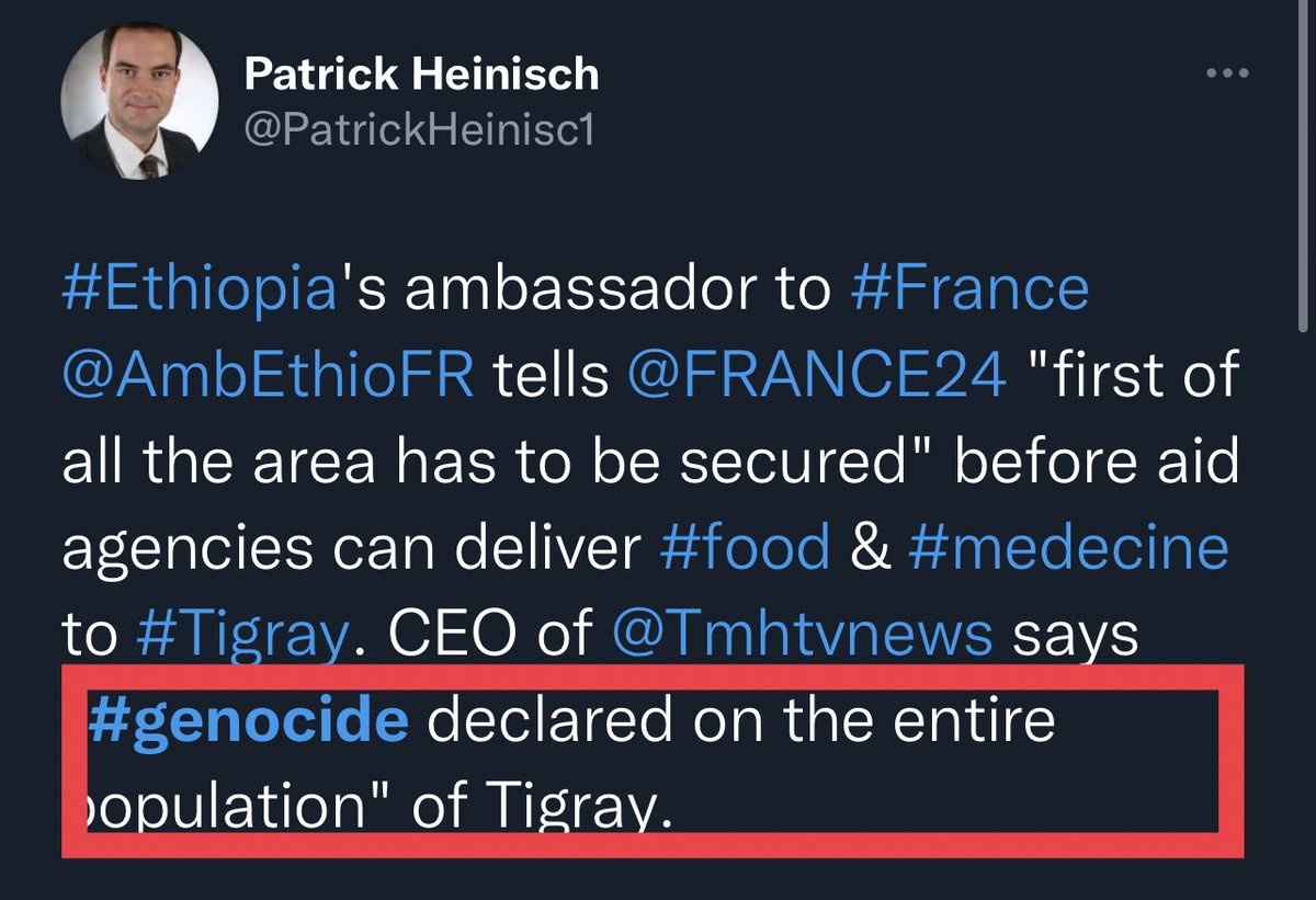 Says the white boy who has been repeating TPLF’s TMH propaganda 😂