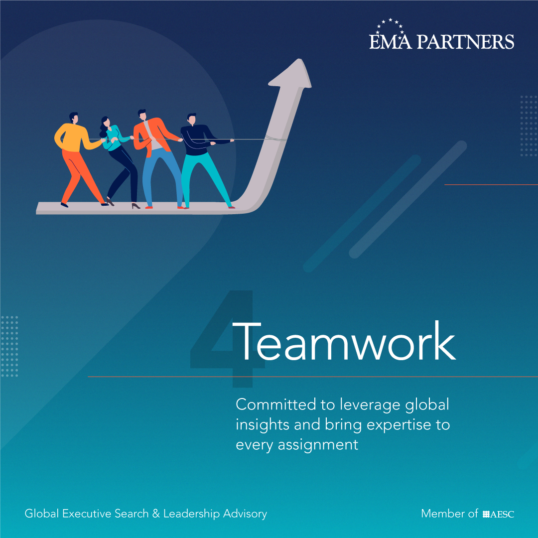 EMAPartners's tweet photo. Why choose EMA Partners?
Committed to leverage global insights with local expertise to every assignment.
#emapartners #enduringvalues #teamwork https://t.co/2FnkrSczko