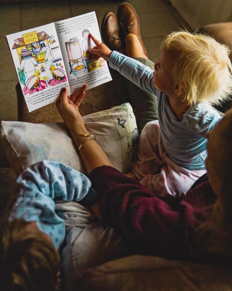 Take your children on a magical adventure with Stella the Bee, while she teaches us about the secret life of bees told in a series of four books. There’s so much to learn &amp; children are fascinated when it comes to bees. 
It’s crucial to educate the youth about bee conservation.