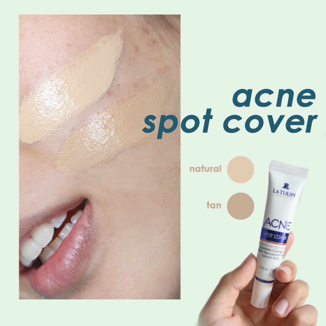 LATULIPE_COSM's tweet photo. "Warna Acne Spot Cover cocok gak di kulit aku?"
.
Pasti cocok dong! Acne Spot Cover punya 2 shade yang bisa kamu pakai 'single color' atau kamu mix and match sama warna kulit kamu!✨
.
#acnespotcover #latulipecosmetiques https://t.co/OT9w0vJyC5