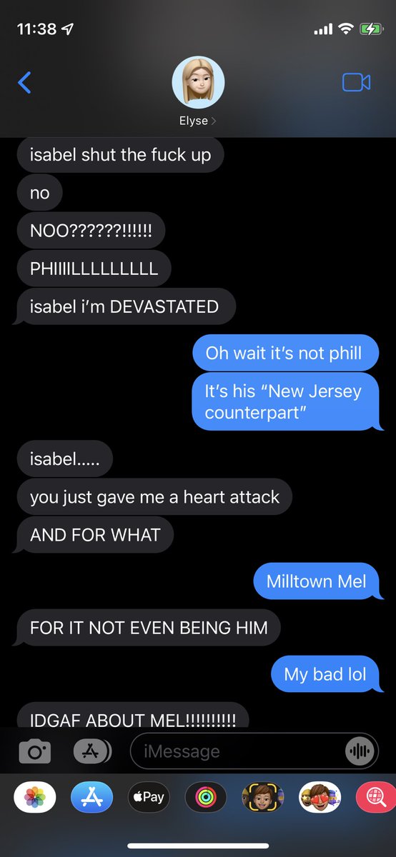 IsabelTomb's tweet photo. Saw an article title that said the groundhog died and naturally I assumed it was Punxsutawney. I made the mistake of telling Elyse, whose favorite holiday is groundhog’s day, without reading the article first. RIP Mel https://t.co/kMGLNDNElX