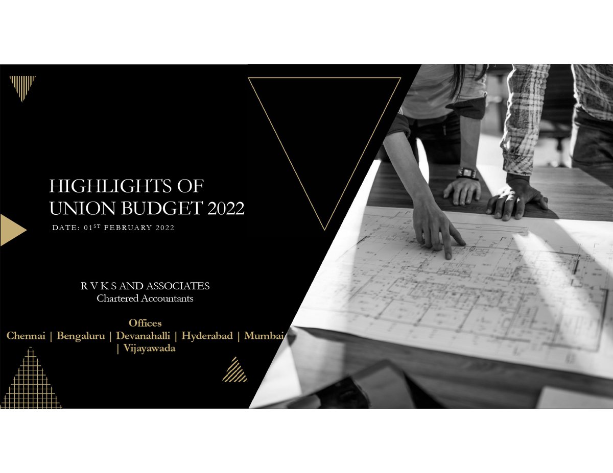 RVKSCAs's tweet photo. Highlights of Union Budget 2022 - RVKS And Associates

Link : https://t.co/V4IrrOYm2K

#RVKS #Budget2022 #UnionBudget2022 #BudgetHighlights https://t.co/K4Iuso3WH5