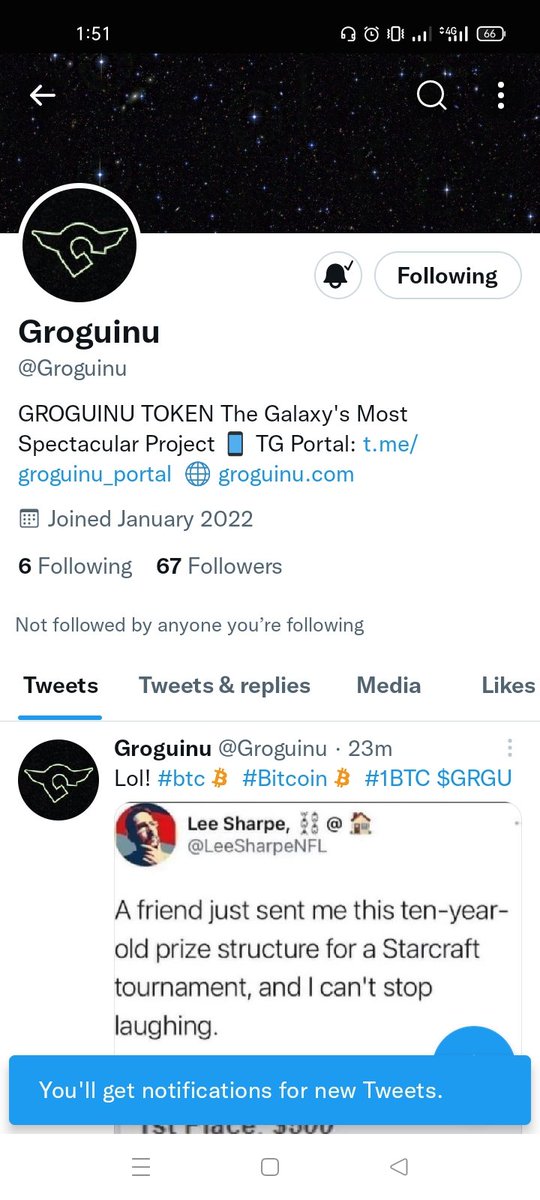 Jessaa0107's tweet photo. @crypto_bearr @Groguinu Done!! ❤️🥳🥳🥳 https://t.co/h50AXLOmZb