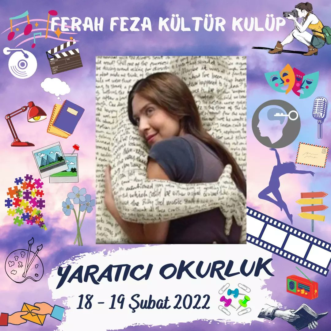 bilgi ve rezervasyon için dm'den yazabilirsiniz
#FerahFezaKitapKulübü 
#yaratıcıokurluk