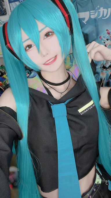 コスプレイヤーしらゆき（しらゆきミク）のTwitter画像4