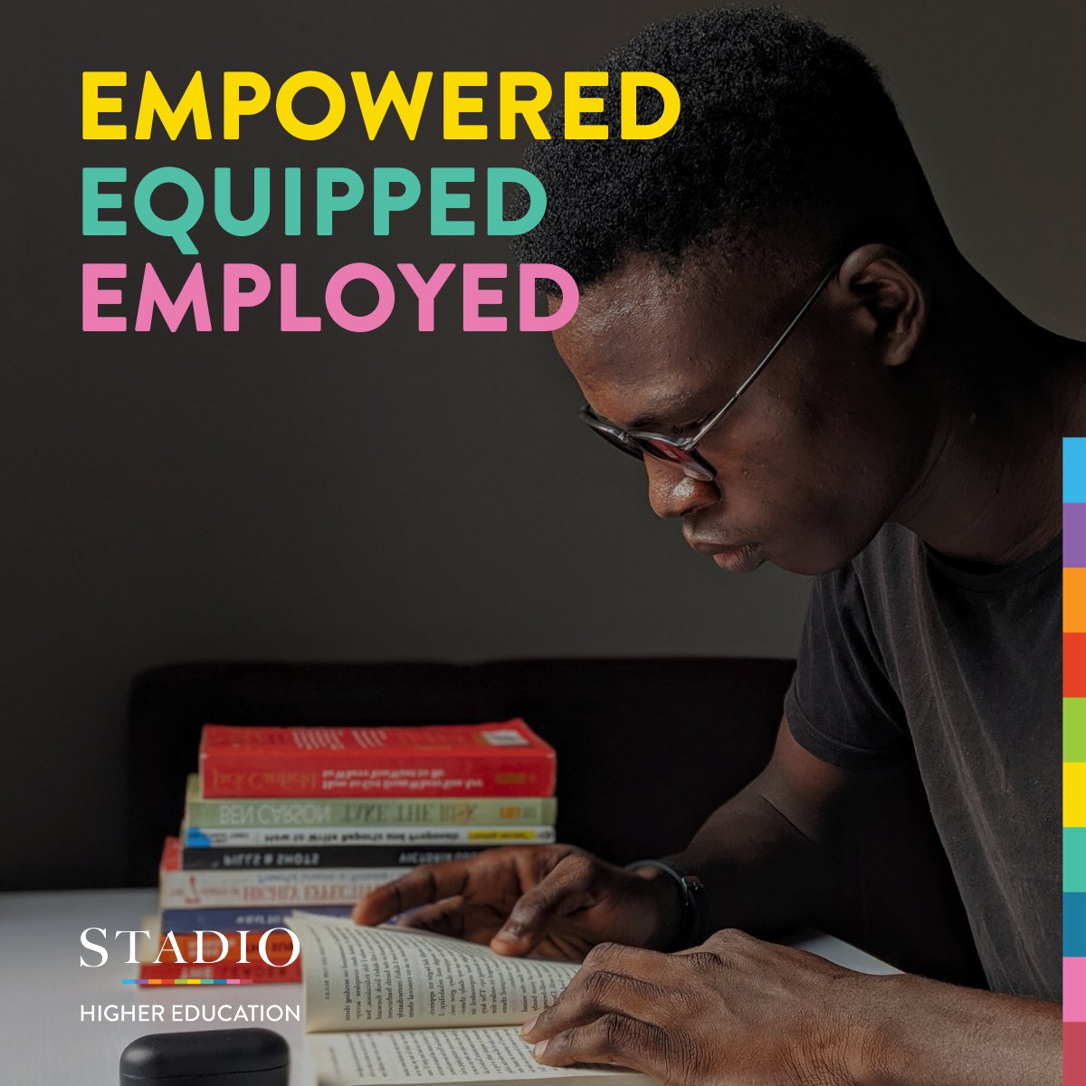 stadio_HigherEd's tweet photo. Secure your spot at STADIO. A New Vision in Higher Education. 

Visit https://t.co/zGDMheYPYJ today!

#NgenaSTADIO #SecureYourFuture #STADIOHigherEd #ApplyNow #RegisterNow https://t.co/1XuqS1UVtR