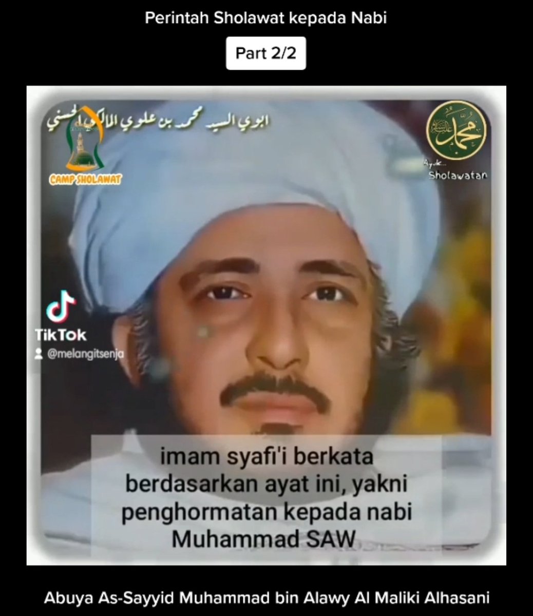 Perintah Sholawat kepada Nabi
Abuya As-Sayyid Muhammad bin Alawy Al Maliki Alhasani
Part 2/2

⬇️⬇️⬇️⬇️⬇️
📃 linktr.ee/vhijrahbareng
----- 

#foryou #fyp #hijrahbareng #viriahijrahbareng #dakwah #kajianislam #kajian #dakwahislam #quoteislam #hijrahquote #selfreminder #motivasi