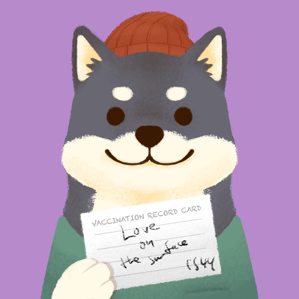 Got my first 2 NFTs. Feeling excited. @VaxxedDoggos <a href="/jomaoppa/">Joma </a>