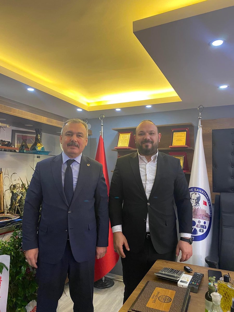 BBP Genel Bşk Yrd Değerli Abim Sn Mahir ALAY Ziyaretimize Gelerek Bizleri Mutlu Ettiler Nazik Ziyaretleri İçin Kendilerine Çok Teşekkür Ederim.