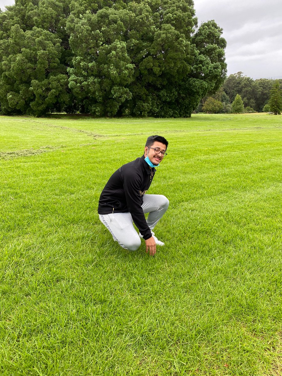 yea i touched grass and what, im gonna keep boasting abt it