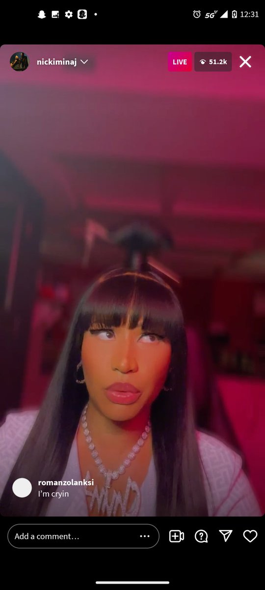 Chapter272's tweet image. @NICKIMINAJ  ❤️ I luv you