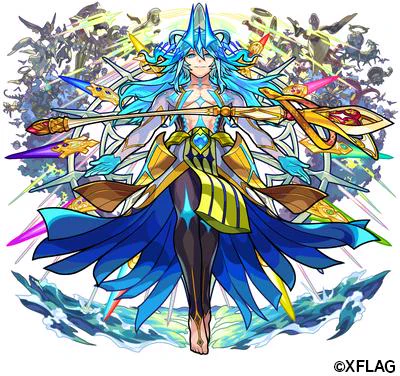 獣神化のデザイン・イラストも引き続き担当いたしました!
ムービーで十戒を武器に変えてて格好良かったですね～☺️あれを反映したイラストも実装してほしいです。
#モンスト #モンスト作品公開 