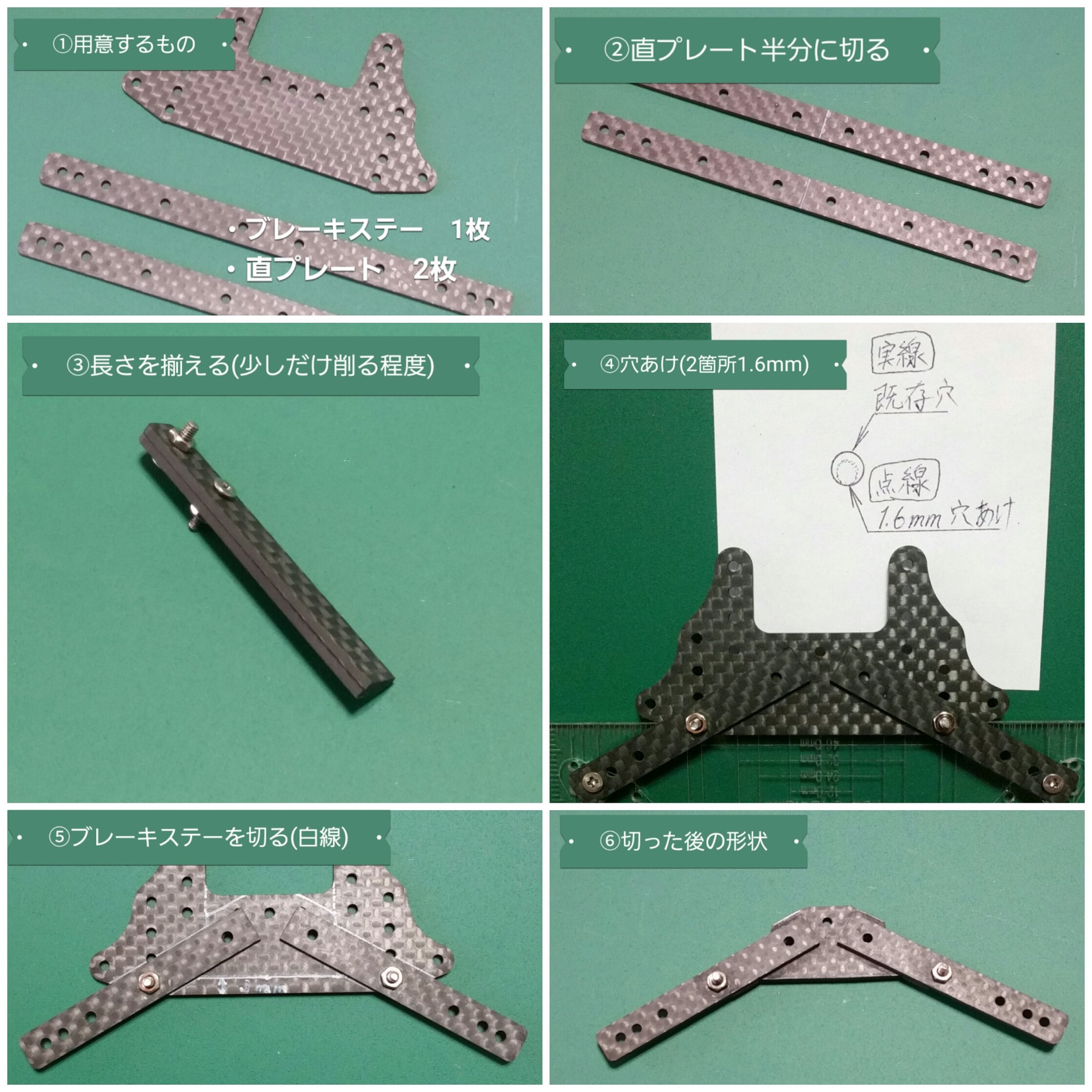 ミニ四駆 セイchan式リアアンカー完成品