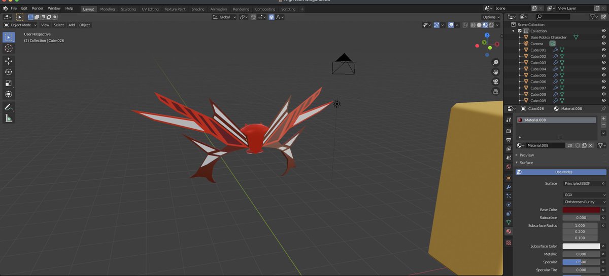 AaronAustinUGC's tweet photo. In the process of making something for the catalog!! #RobloxUGC #Roblox #RobloxDev https://t.co/pEht3NLhsC