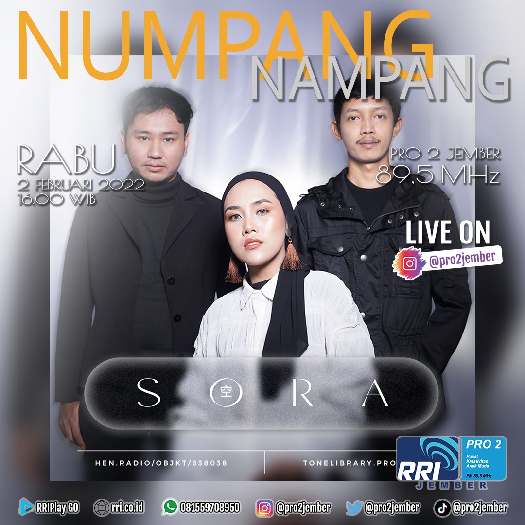 numpang nampang kali ini bakal kedatengan Tone Library nih sahabat kreatif😁

yuk dengerin 89,5 mhz atau kamu juga bisa ikutan say hello &amp; tanya-tanya di kolom komentar live instagram kita nanti jam 4 sore 🥰