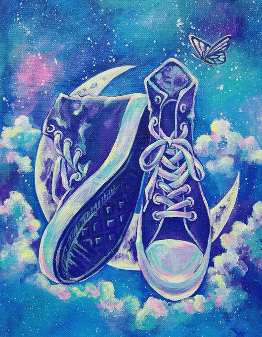 蝶のtwitterイラスト作品