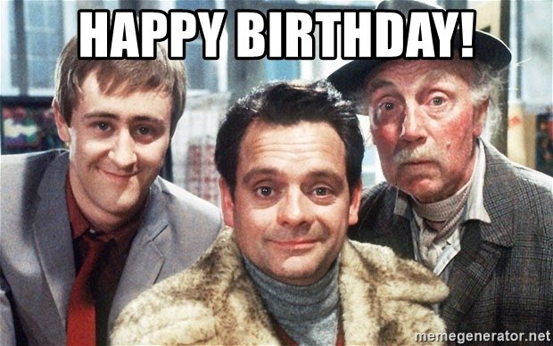 Happy Birthday to Sir David Jason, 82 years young today, hope he has a cushty day    