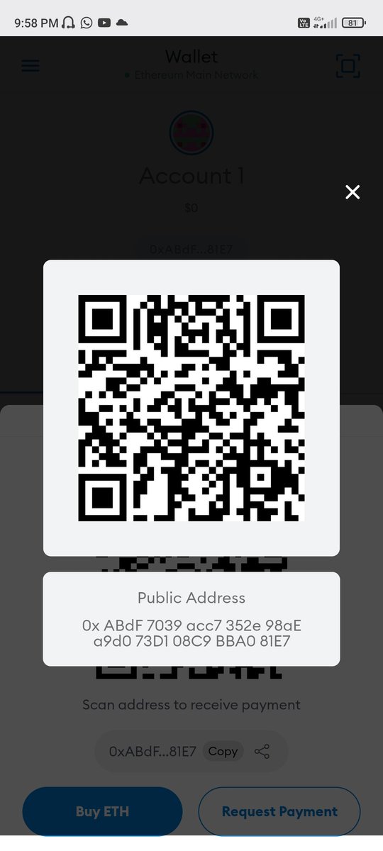 SpryzenJod's tweet photo. @ThePunkCrypto @TheCryptooKing 0xABdF7039acc7352e98aEa9d073D108C9BBA081E7 https://t.co/CqfZpc1JnG