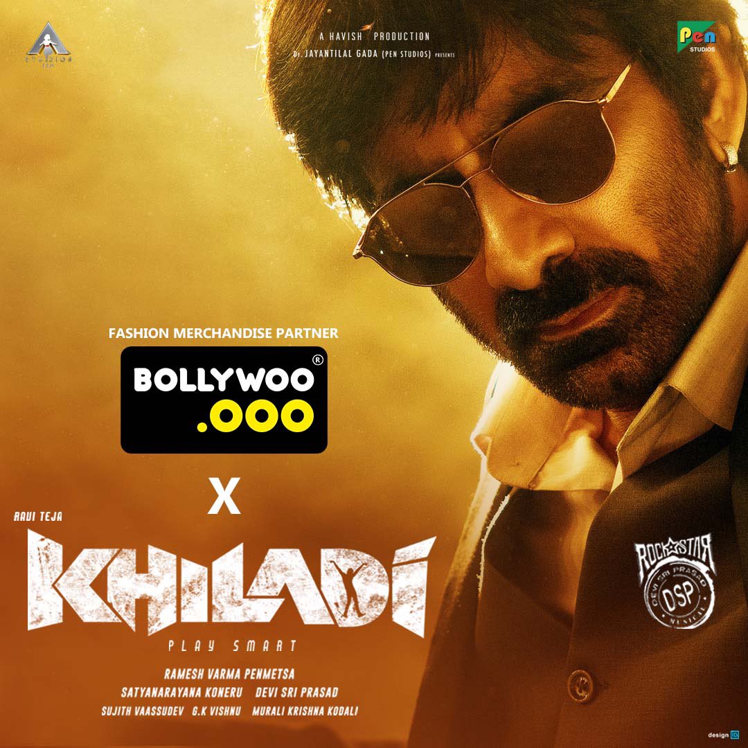 ShopBollywoo's tweet photo. Bollywoo X Khiladi! 🔥
Calling all #RaviTeja fans to join us and celebrate in style.
.
Stay tuned for the coolest and trendiest Merchandise of Khiladi exclusively on https://t.co/Ipv5dpVSpw
.
.
.
.
.
#Bollywoo #StopTheScreen #ShopTheScreen #Merchandise #Tollywood #Ravitejafans https://t.co/ABnLsvtsiw